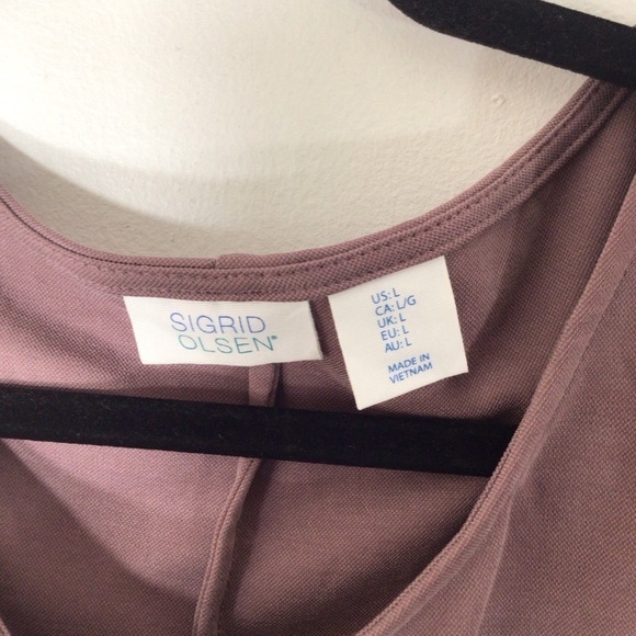 Sigrid Olson tunic top dress large modal cotton - Picture 7 of 10